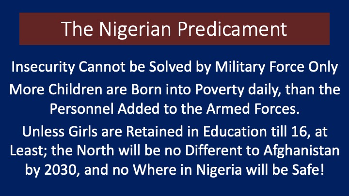 Insecurity, Poverty and Education